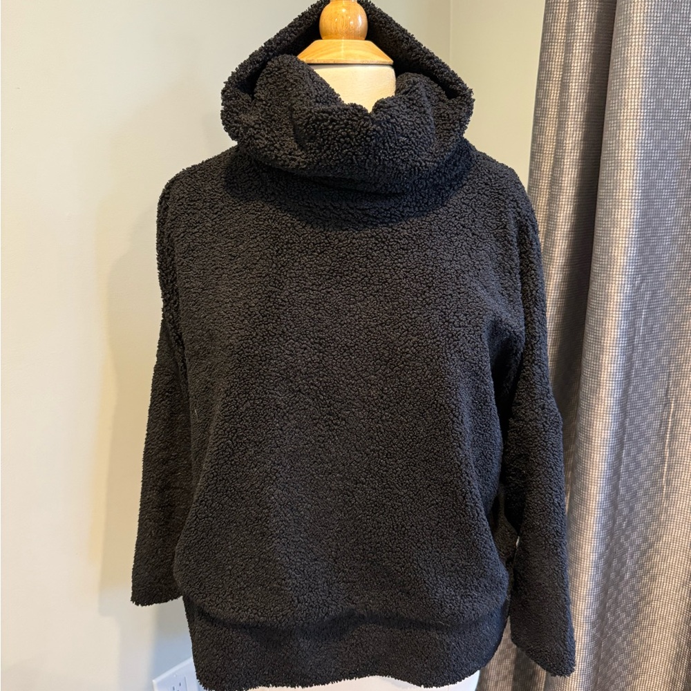 Tuckernuck Black Cowl Neck Sweater